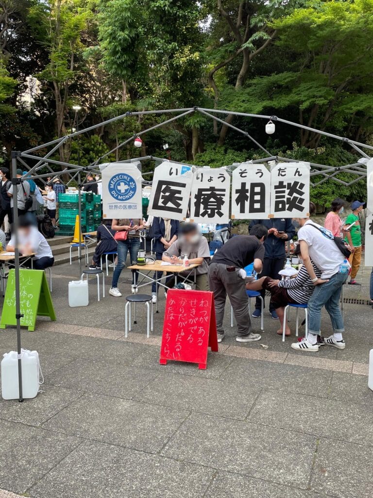 炊き出しボランティア活動のご報告 3 Reporting on TAKIDASHI Soup kitchen08